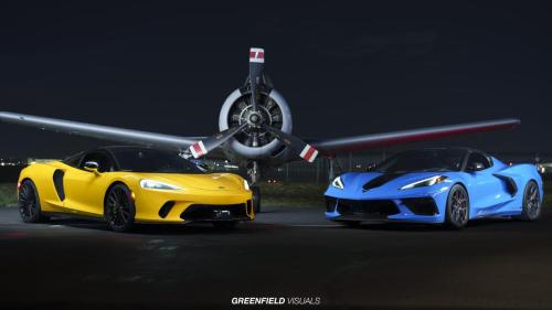 McLaren GT, Corvette C8